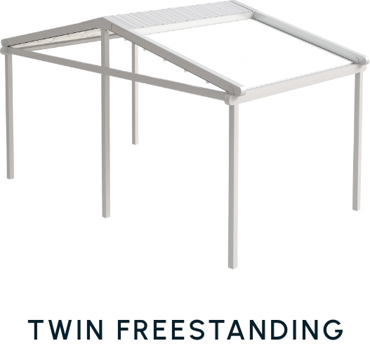 Angled wall mounted and freestanding configurations
